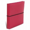 soft leather notebook/agenda embossed