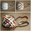soft micro polyester hand knitting yarn