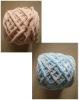 soft micro polyester hand knitting yarn