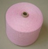 soft pink open end recycled cotton yarn for carpet