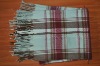 soft plaid throw