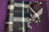 soft plaid throw