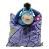 soft plush cushion with toy donkey