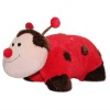 soft plush embroidery animal shaped pillow pet ladybug