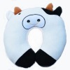 soft plush u-shaped car seat neck pillow