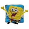 soft sponge bob pillow cushion with blanket