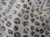 soft velboa fabric with bronzing