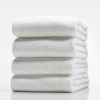 soft white bath towel