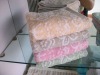 soft yarn dyed 100% cotton face towel