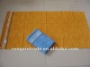 solid 100% cotton jacquard bath towel with satin border