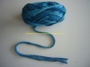 solid and print acrylic dyed mesh ball yarn for knitting