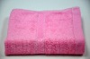 solid bamboo fiber face towel