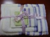 solid cheap italy set towels with ribbon