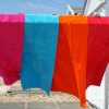 solid color beach towel