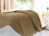 solid color micro coral fleece comforter