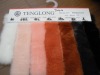 solid color rabbit fur for coats, shawls, jackets