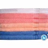 solid color satin bath towel