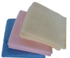 solid color velour face towel
