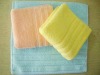 solid colour 100% cotton face towels