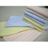 solid colour 100% cotton face towels
