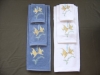 solid colour embroidery towel set