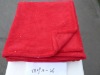 solid coral fleece blanket