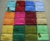 solid cotton towels baths with border