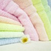 solid dyed bath towel