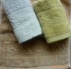 solid jacquard face towel