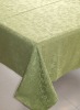 solid jacquard tablecloth