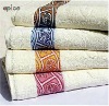 solid jacquard towel 100% cotton