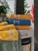 solid jacquard towel 100% cotton