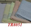 solid jacquard towel 100% cotton towel