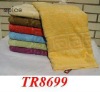 solid jacquard towel 100% cotton towel