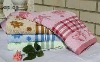 solid jacquard towel 100% cotton towel