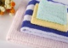 solid jacquard towel
