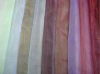 solid rainbow color organza fabric