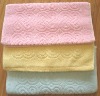 solid square face towel