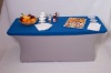 spandex banquet table cover, rectangle lycra table cover and caps