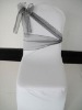 spandex chair cover and sashes for wedding
