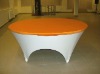 spandex table cover with hood