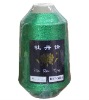 sparkling green Mh-Type Metallic Yarn, metalic yarn st(ms) type yarn, J type yarn mx-type yarn1.2mic 75D,1/110