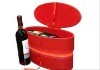 spotlight   red wine bottle case