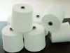 spun polyester yarn bleached white