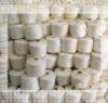 spun polyester yarn for weaving