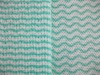 spunlace nonwoven fabric with wavy