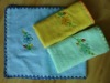 square 100% cotton face towel