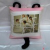 square heat transfer pillow cover