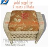square pedal cushion for wicker chair