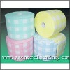 square printed cleaning towel roll